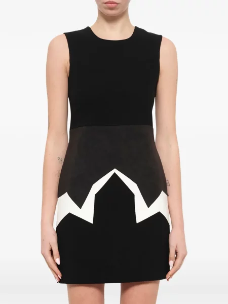 Rochie mini Neil Barrett fără mâneci negru