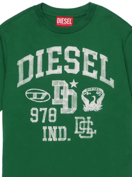 Koszulka dziecięca Diesel zielona
