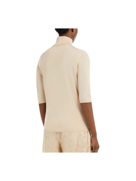 Sweter Max Mara wełniany beżowy