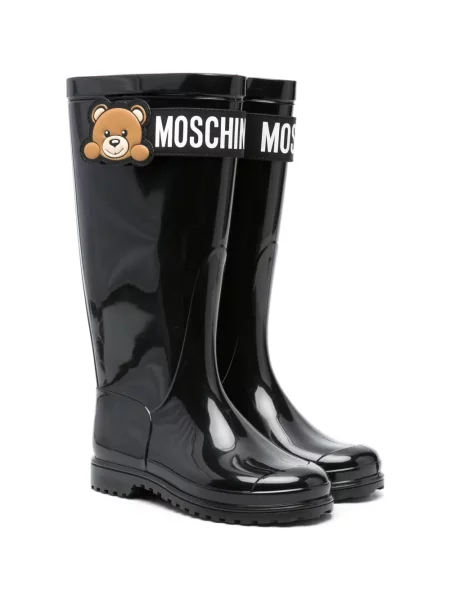 Dětské holínky Moschino černé