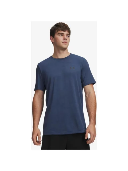 Koszulka Under Armour Vanish Elite Seamless Camo noc krótki rękaw S niebieska