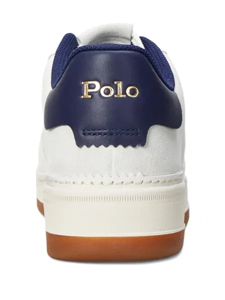 Polo Polo Ralph Lauren zdrențuiți cu dungi de costum alb