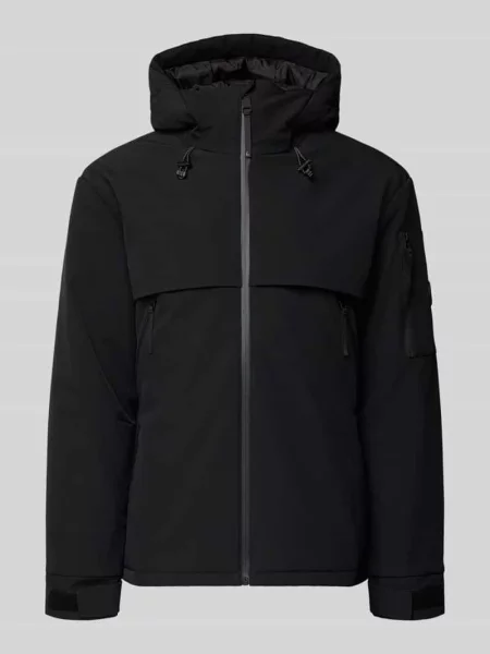 Kurtka z kapturem model ‘HUKKALA’ Luhta czarny