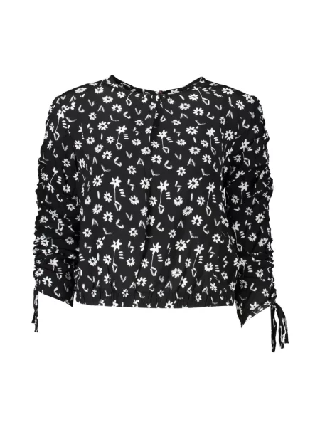Koszula Desigual z długim rękawem czarna