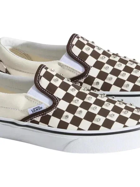 Slip on klasszikus félcipő Vans barna