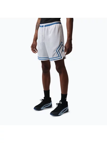 Pantaloni scurți de baschet pentru bărbați Jordan Sport white/true blue/true blue alb