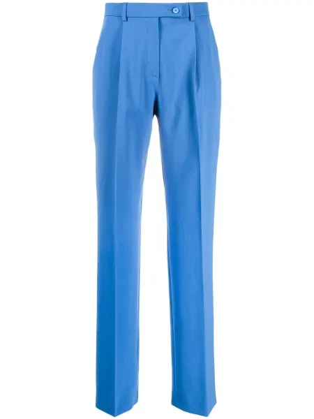 Pantaloni Alberta Ferretti albastru