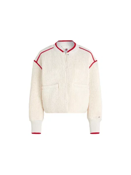 Geacă Tommy Hilfiger alb