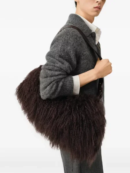 Crossbody taška Ami Paris hnedá