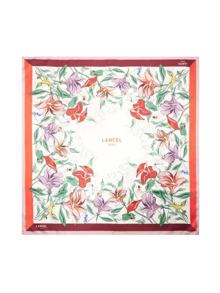 Fular Lancel alb