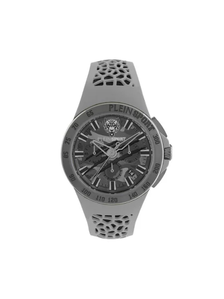 Plein Sport Годинник Thunderstorm Chrono сірий