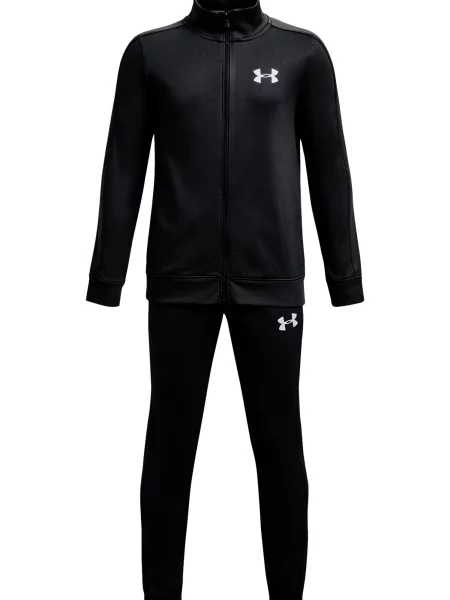 Dres Under Armour Ua Knit Czarny Dzieci biały