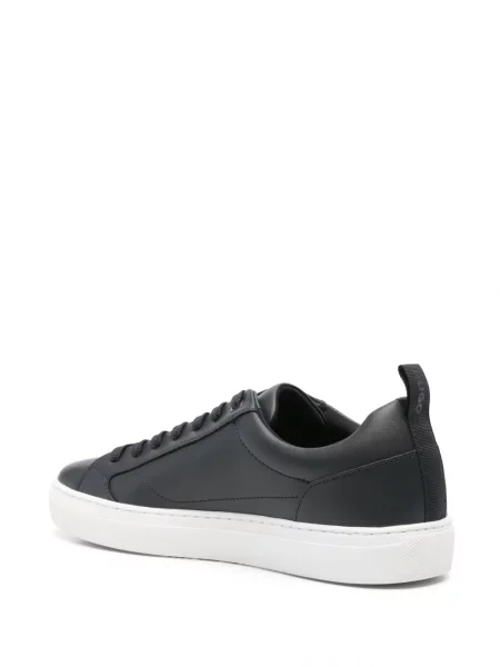 Sneakers Hugo με κορδόνια με δαντέλα μπλε