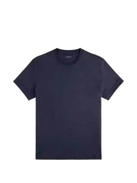 Tricou Fay din jerseu albastru