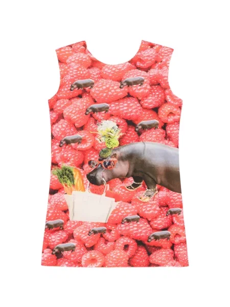Rochie mini The Artistylist fără mâneci cu imagine roșu