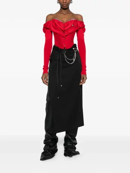Fusta maxi Vivienne Westwood negru