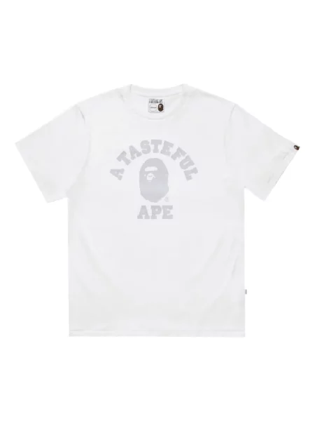 Tricou A Bathing Ape® scurt alb