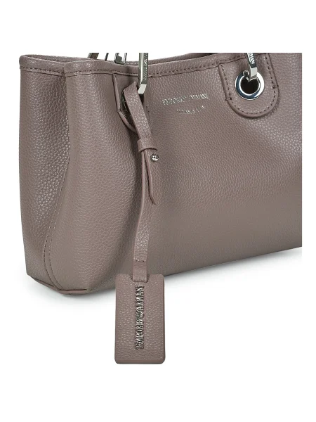 Geantă Emporio Armani maro