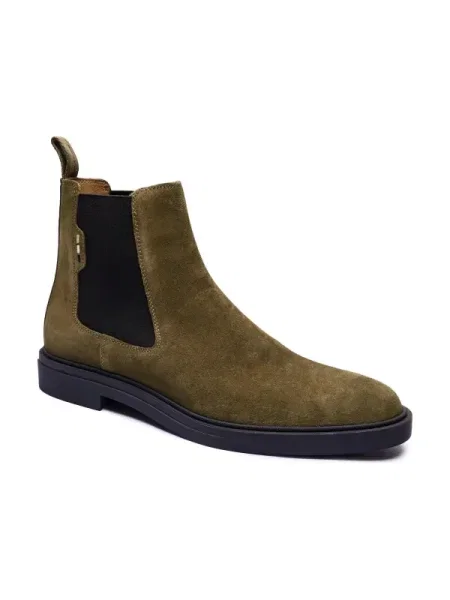 BOSS BLACK Ghete chelsea Calev_Cheb_sdfb | piele întoarsă negru