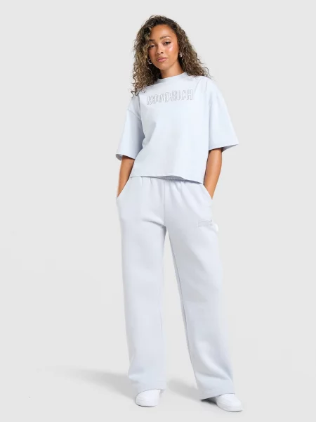 Hoodrich T-Shirt Og Ion Mid Lengthj Oversized szara