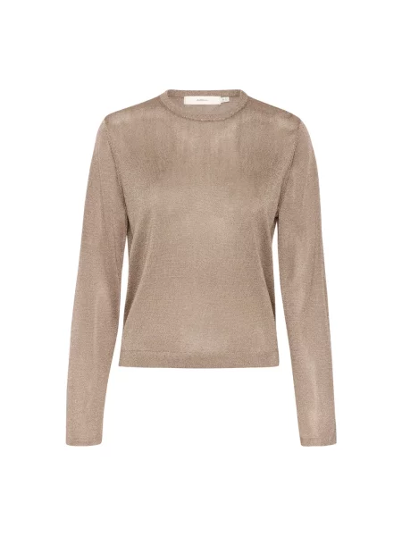Dzianinowy sweter Inwear żółty