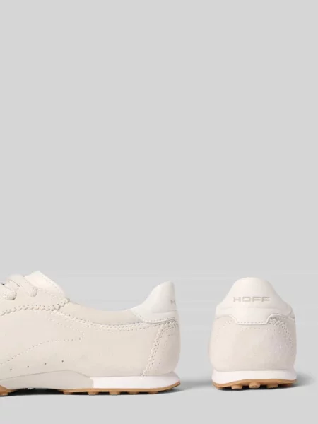 Sneakersy ze skóry naturalnej z detalem z logo model ‘Bridge’ Hoff