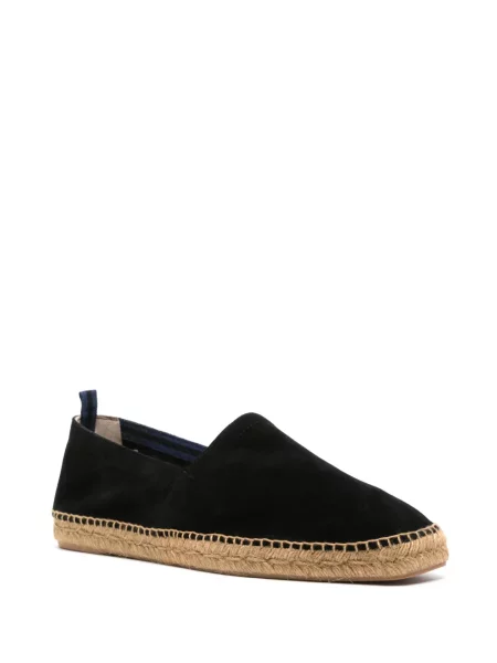 Zomšinės espadrilės Castañer juoda