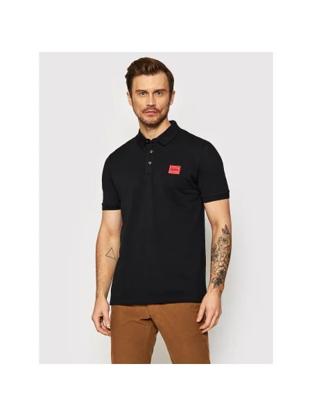 Polo majica Hugo crna