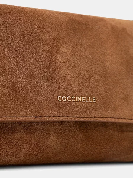 Coccinelle сумка крос-боді замшева