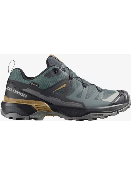 Buty trekkingowe Salomon X Ultra GORE-TEX zielono niebieski 40 czarny