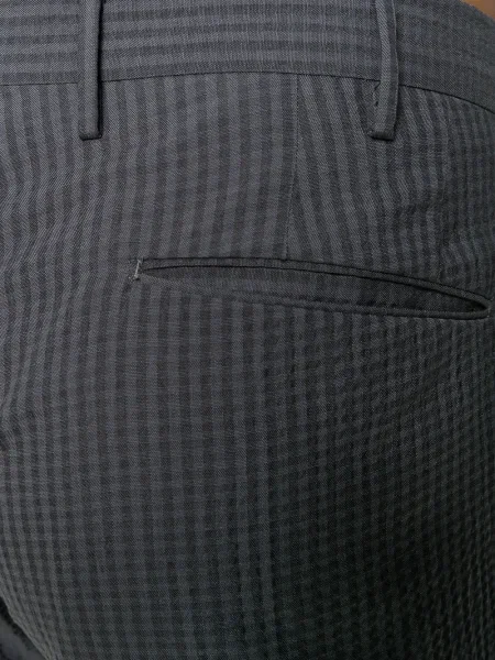 Pantaloni Pt Torino în carouri gri