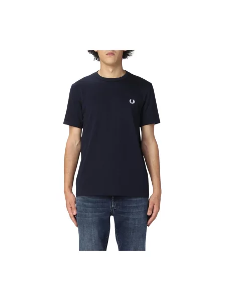 T-shirt FRED PERRY Ringer Tee navy S niebieskie