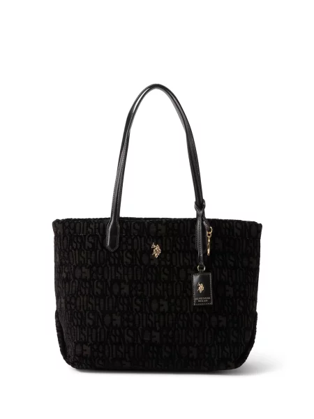 U.S. POLO ASSN. Geantă de umăr ciocolatiu negru