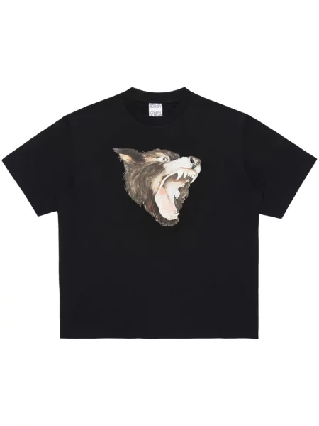 Scurt tricou Marcelo Burlon County Of Milan negru