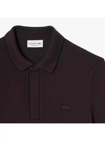 Поло Lacoste коричневое