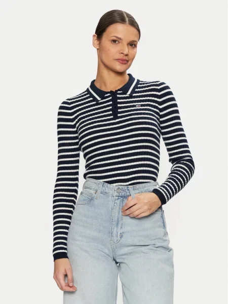 Πουλόβερ Tommy Jeans μπεζ