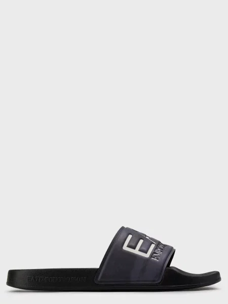 Шльопанці Ea7 Emporio Armani чорні