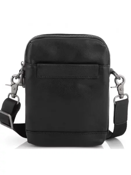 RoyalBag Мессенджер Шкіра чорний