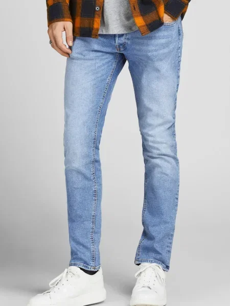 JACK & JONES Jeans Glenn denim albastru