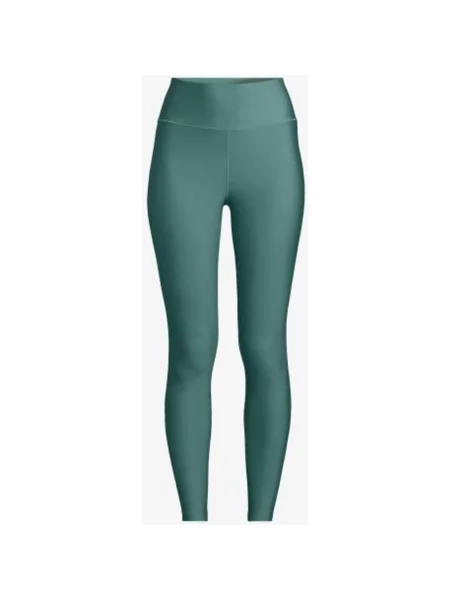 Legginsy długie Casall Graphic High Waist butelkowe 34 zielone