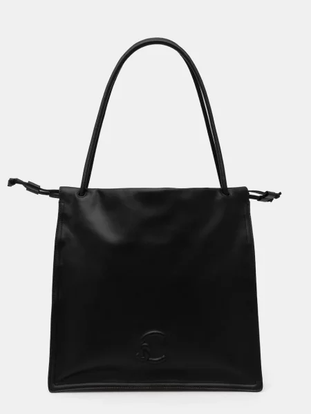 Kožená kabelka Coccinelle E1 11 01 01 černá