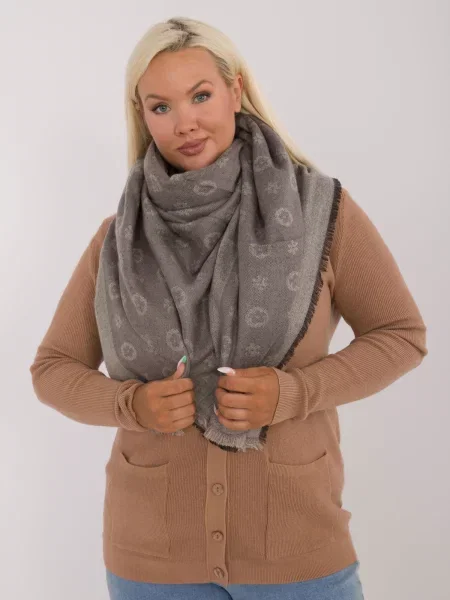 Fular Fashionhunters tricotate bej