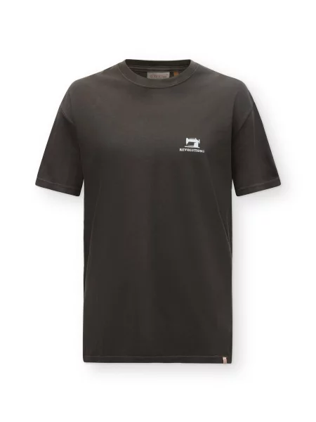 Revolution Tricou roz / negru alb