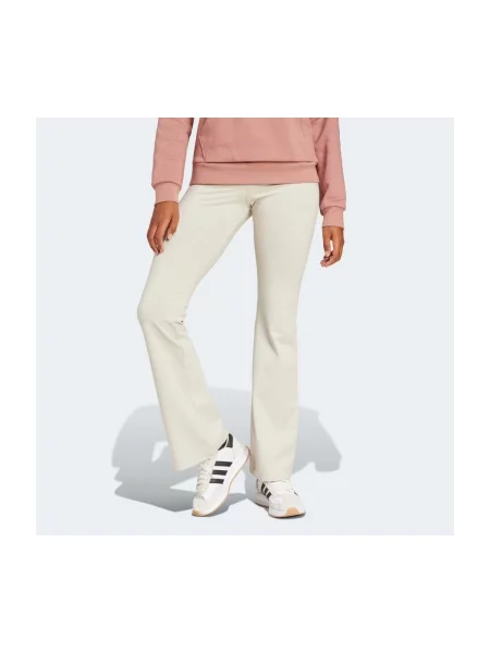 Trapéz leggings Adidas autogrammal bézs