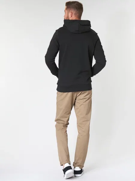 Majica Jack & Jones s autogramom crna