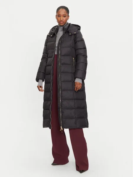 Fracomina Palton de iarnă negru