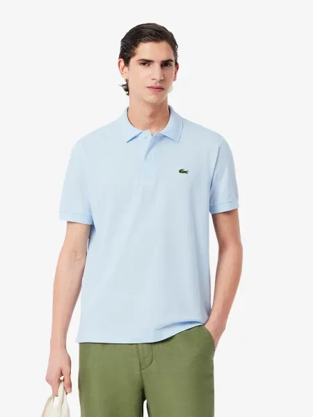 Поло Lacoste блакитний
