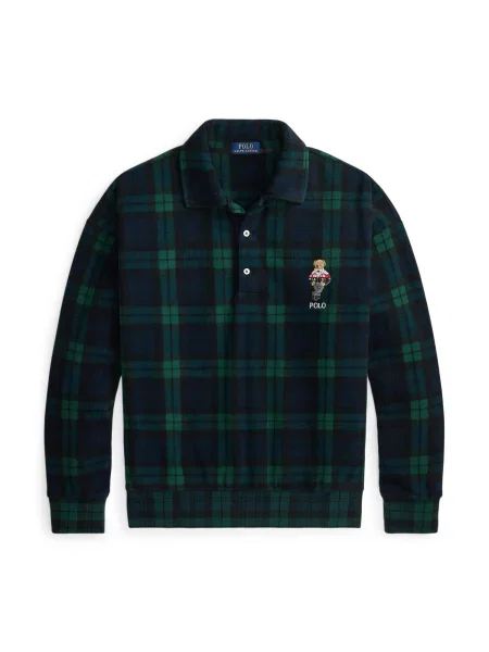 Polo Ralph Lauren Pulover albastru / verde negru