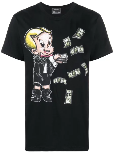 Tricou Domrebel negru