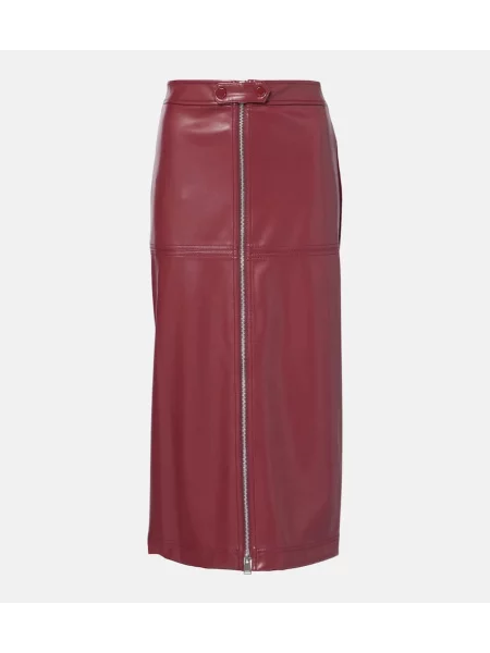 Fustă midi Simkhai până la genunchi roșu